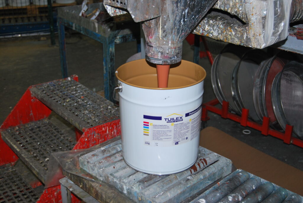 fabrication tuilex peinture