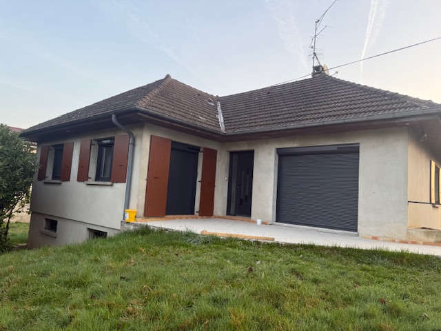 Réalisation ITE à Oyonnax dans l'Ain