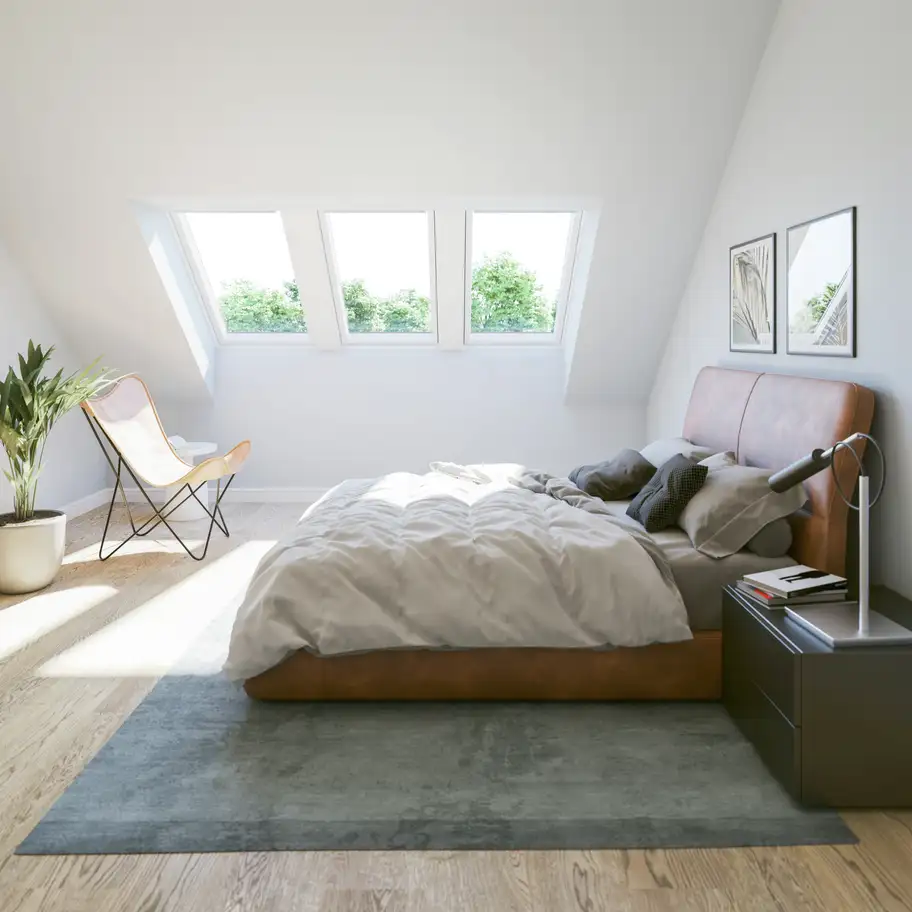 plus de lumière dans les combles avec velux