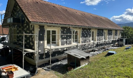 Réalisation isolation des murs par l'extérieur à Bourg en bresse